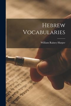 portada Hebrew Vocabularies (en Inglés)