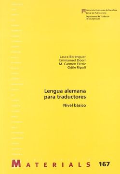 portada Lengua Alemana Para Traductores. N vel b Sico. 167 (Materials) (in Spanish)