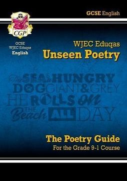 portada New Grade 9-1 GCSE English Literature WJEC Eduqas Unseen Poetry Guide (CGP GCSE English 9-1 Revision) (en Inglés)