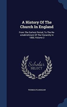 portada A History Of The Church In England: From The Earliest Period, To The Re-establishment Of The Hierarchy In 1850; Volume 2