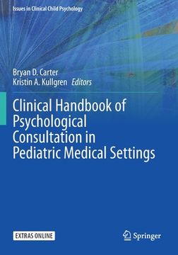 portada Clinical Handbook of Psychological Consultation in Pediatric Medical Settings 