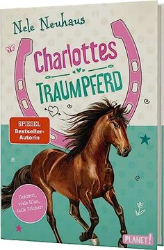 portada Charlottes Traumpferd 1: Charlottes Traumpferd: Lesechecker*In | Gekürzte Neuausgabe mit Bildern & Süßen Pferde-Stickern (1) (in German)