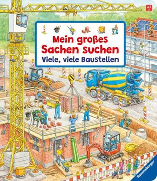 portada Mein Großes Sachen Suchen: Viele, Viele Baustellen (in German)