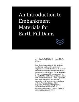 portada An Introduction to Embankment Materials for Earth Fill Dams (en Inglés)