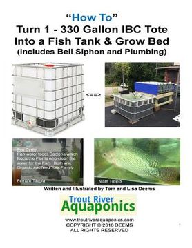 portada How to Turn 1 tote into a Fish Tank & Grow bed (in English)