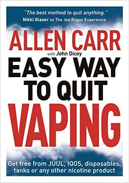 portada Allen Carr'S Easy way to Quit Vaping: Get Free From Juul, Iqos, Disposables, Tanks or any Other Nicotine Product: 19 