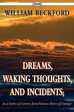 portada dreams, waking thoughts, and incidents