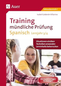 portada Training Mündliche Prüfung Spanisch lj. 3-4 (en Alemán)