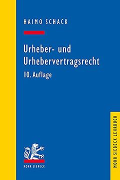 portada Urheber- Und Urhebervertragsrecht (en Alemán)