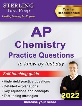 portada Sterling Test Prep AP Chemistry Practice Questions: High Yield AP Chemistry Questions & Review (en Inglés)