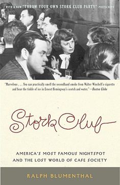 portada stork club: america's most famous nightspot and the lost world of cafe society (en Inglés)