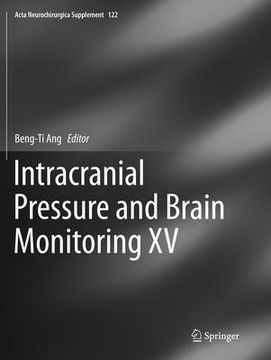 portada Intracranial Pressure and Brain Monitoring XV (en Inglés)
