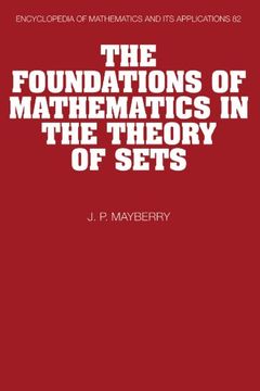 portada The Foundations of Mathematics in the Theory of Sets Paperback (Encyclopedia of Mathematics and its Applications) (en Inglés)