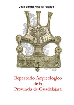 portada Repertorio Arqueologico de la Provincia de Guadalajara