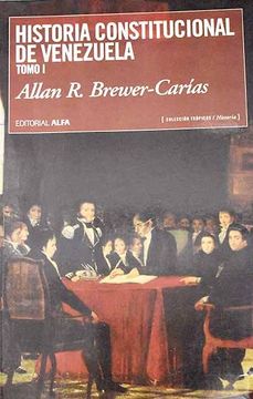 portada Historia Constitucional de Venezuela