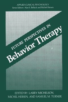 portada Future Perspectives in Behavior Therapy (en Inglés)