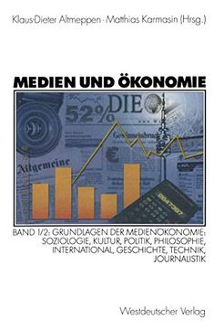 portada Medien und Ökonomie: Band 1 (en Alemán)