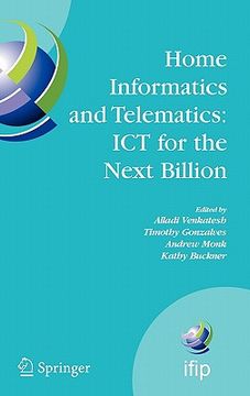 portada home informatics and telematics: ict for the next billion (en Inglés)