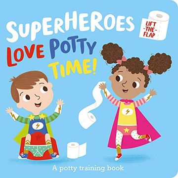 portada Superheroes Love Potty Time! (I'M a Super Toddler! ) (en Inglés)