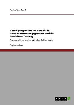 portada Beteiligungsrechte im Bereich des Personalvertretungsgesetzes und der Betriebsverfassung (German Edition)