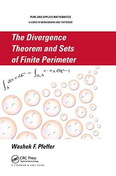 portada The Divergence Theorem and Sets of Finite Perimeter (Chapman & Hall (en Inglés)