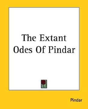 portada the extant odes of pindar (en Inglés)
