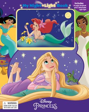 portada Disney Princess Night Light Book (in English)