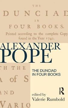 portada The Dunciad in Four Books (en Inglés)