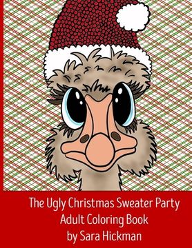 portada The Ugly Christmas Sweater Party Adult Coloring Book (en Inglés)