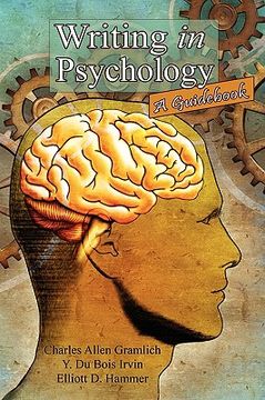 portada writing in psychology: a guid (en Inglés)