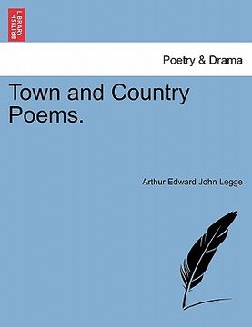 portada town and country poems. (en Inglés)