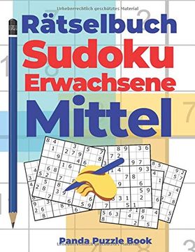 portada Rätselbuch Sudoku Erwachsene Mittel: Logikspiele für Erwachsene 