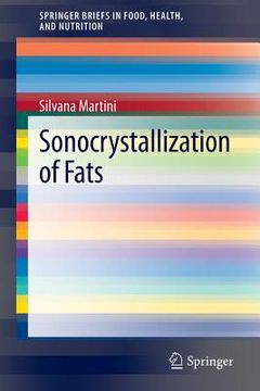 portada Sonocrystallization of Fats (en Inglés)