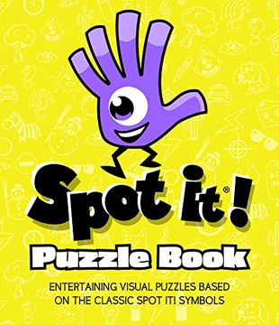 portada Spot it! Puzzle Book: Entertaining Visual Puzzles Based on the Easy-To-Learn fun Matching Game! (en Inglés)