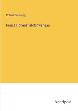 portada Prince Hohenstiel-Schwangau (en Inglés)