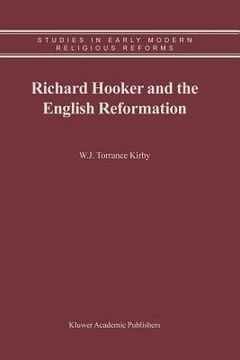 portada richard hooker and the english reformation (in English)