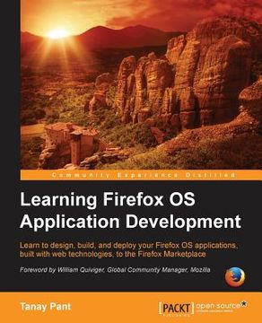 portada Learning Firefox OS Application Development (en Inglés)