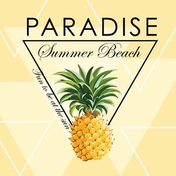 portada Summer Beach Paradise: Summer Vacation Books for Kids (en Inglés)