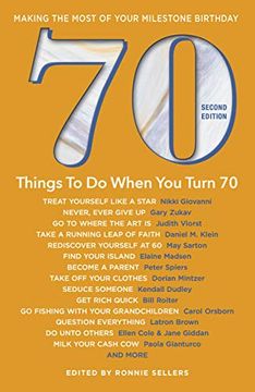 portada 70 Things to do When you Turn 70 Second Edition (Milestone) 