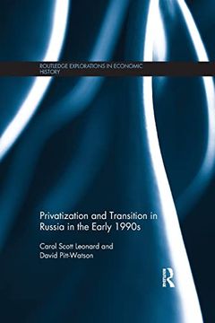 portada Privatization and Transition in Russia in the Early 1990S (en Inglés)