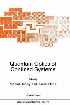 portada quantum optics of confined systems (in English)