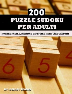 portada Sudoku puzzle per adulti: Sudoku puzzle per adulti (en Italiano)