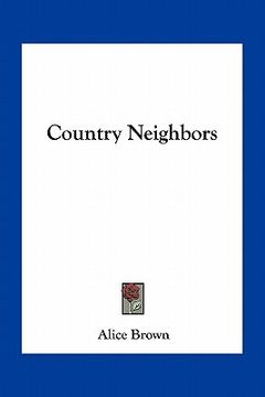 portada country neighbors (en Inglés)
