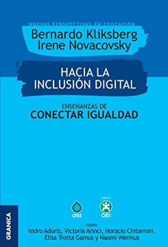 portada Hacia la Inclusión Digital: Enseñanzas de Conectar Igualdad (in Spanish)