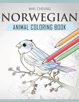 portada Norwegian Animal Coloring Book (en Inglés)
