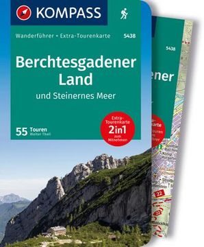 portada Kompass Wanderführer Berchtesgadener Land und Steinernes Meer, 55 Touren
