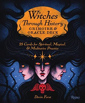 portada Witches Through History: Grimoire and Oracle Deck: 25 Cards for Spiritual, Magical & Meditative Practice 