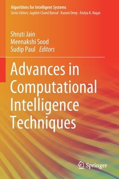 portada Advances in Computational Intelligence Techniques