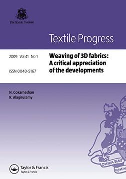 portada Weaving of 3D Fabrics: A Critical Appreciation of the Developments (in English)