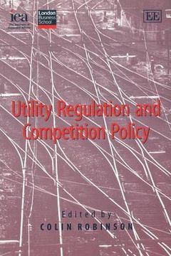portada utility regulation and competition policy (en Inglés)